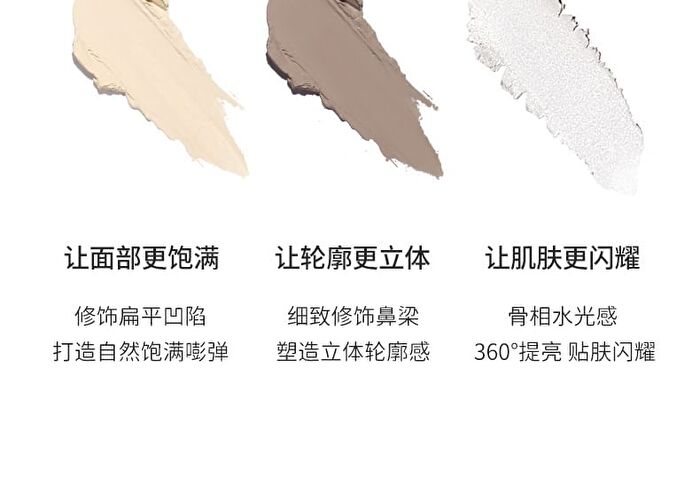 Luminous Shaping Contouring Stick - 3 Colors - 02# Contouring - 2.5g