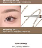 too cool for school Artclass Brow Designing Slim Pencil - 3 Colors - #01 Ash Brown