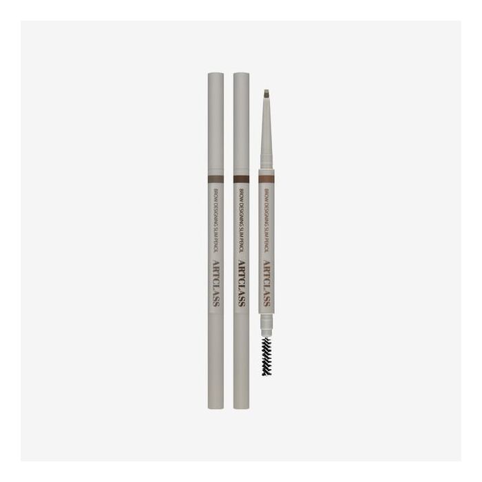too cool for school Artclass Brow Designing Slim Pencil - 3 Colors - #02 Tauve Brown