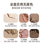 6-Color Nude Matte Eyeshadow Palette - 01# - 10.5g