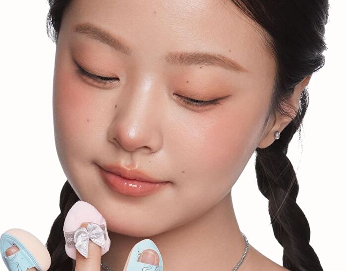 Bow Series Pink Bow Mini Finger Puff Set - Mini Finger Puff Set (6pcs)
