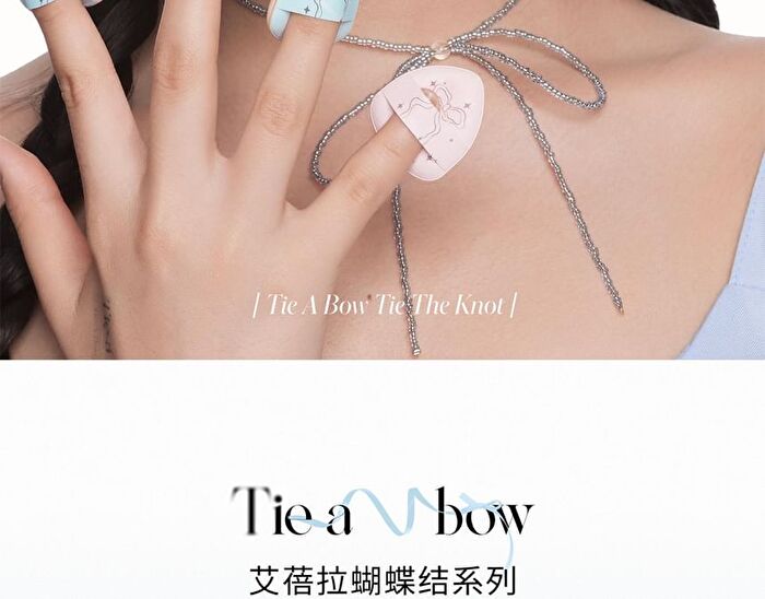 Bow Series Pink Bow Mini Finger Puff Set - Mini Finger Puff Set (6pcs)