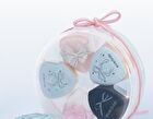 Bow Series Pink Bow Mini Finger Puff Set - Mini Finger Puff Set (6pcs)