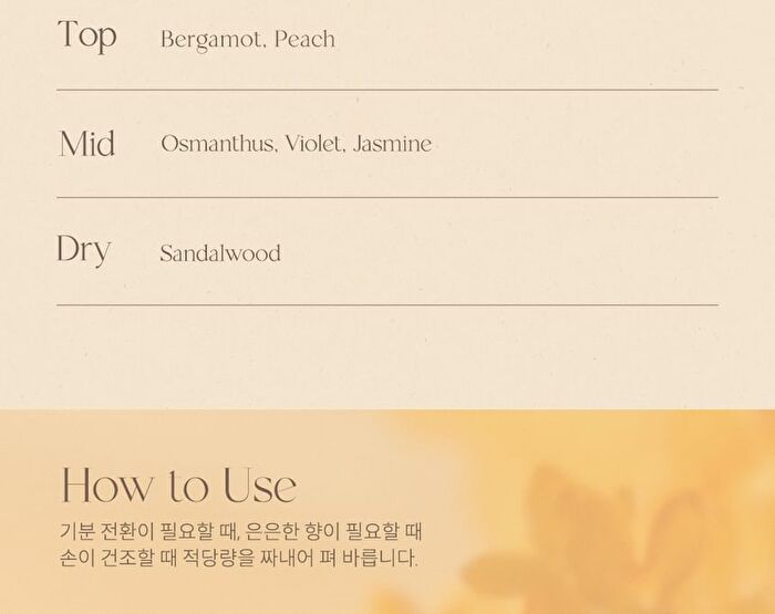 Perfume Hand Cream - 7 Types - #05 Rose Bouquet