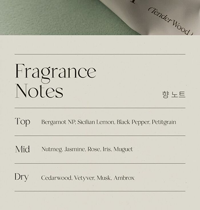 Perfume Hand Cream - 7 Types - #01 Tender Wood