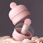 Hyntoor Macaron Jar Multi-Use Lip Mud - 5 Colors - M01# Soft Peach - 6g