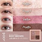 Dazzle Eyeshadow Quad - 004 Rosy Brown