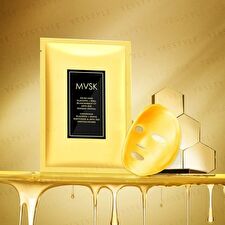 Or De Luxe Placenta + Miel Blanchiment Et Anti-Age Masque Cristal - 5 pcs