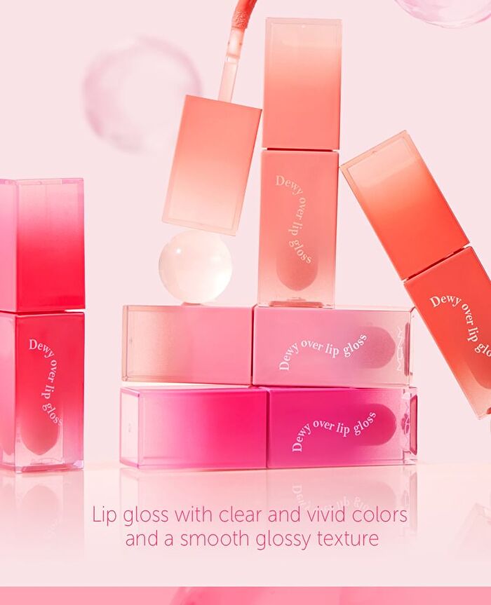Mqny Dewy Over Lip Gloss - 6 Colors - #03 Raspberry Soda