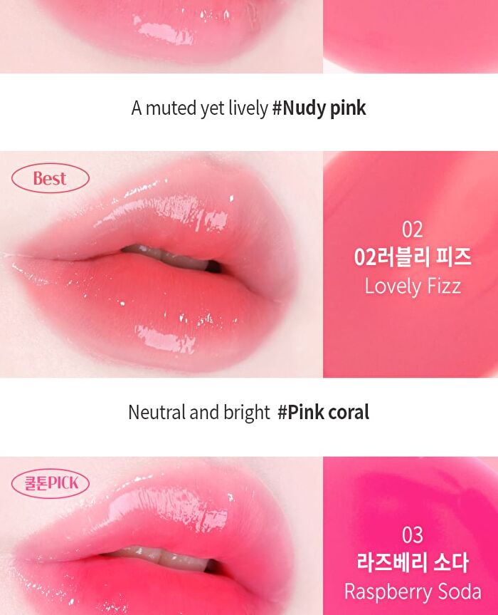 Mqny Dewy Over Lip Gloss - 6 Colors - #05 Peach Sharbet