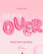 Mqny Dewy Over Lip Gloss - 6 Colors - #06 Cherry Pudding