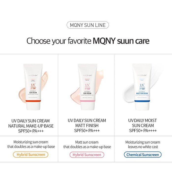 Mqny UV Daily Sun Cream Travel Kit - 2 pcs