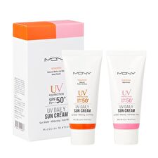 Mqny UV Daily Sun Cream Travel Kit - 2 pcs