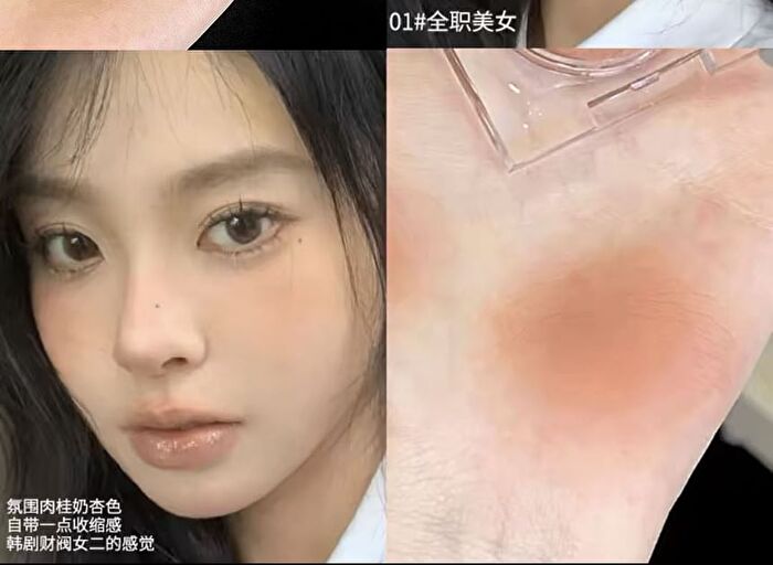 Wizard Of Oz Matte Multi-Use  Blusher - 4 Colors - 01# Cinnamon Milk Tea - 2.5g
