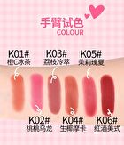 Coffee Cloud Series Soft Matte Lip Mud - 6 Colors - K05# Jasmine Geisha - 2g