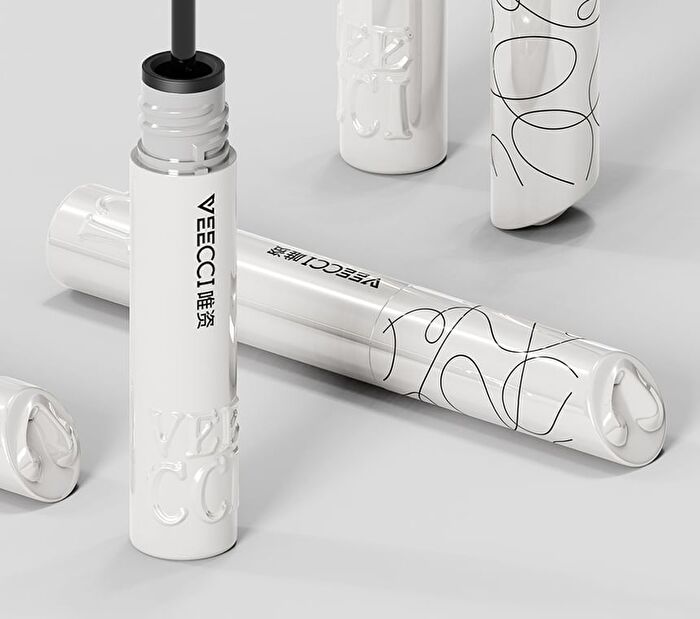 Veecci Lightweight Dense Lengthening Mascara - 3 Colors - J02# Milk Brown - 4.5g