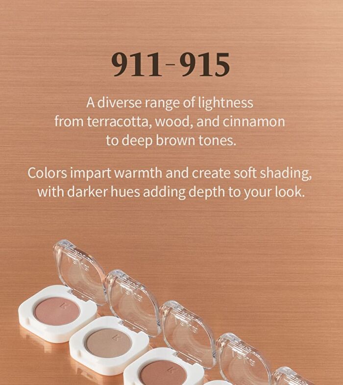 Mono Eyeshadow - 26 Colors - #907 Ginger
