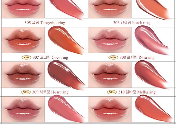 Jelling Nude Gloss - 10 Colors - #310 Melba Ring