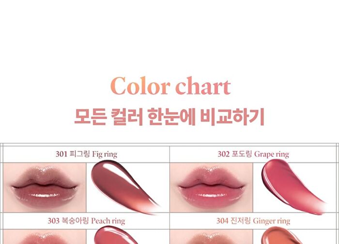 Jelling Nude Gloss - 10 Colors - #307 Coco Ring