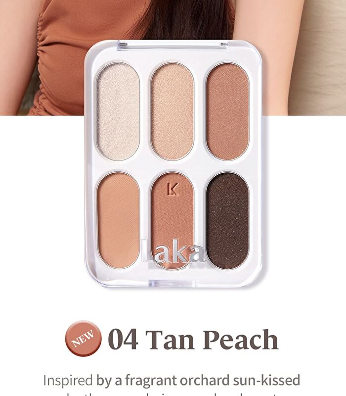 Forever 6 Eye Palette - 4 Types - #04 Tan Peach