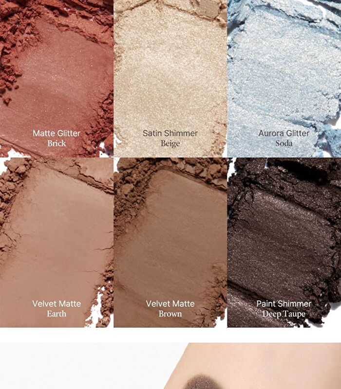 Forever 6 Eye Palette - 4 Types - #02 Attention