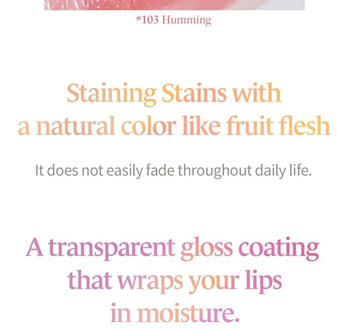 Fruity Glam Tint Mini Duo Special Set - 6 Types - Rosy Edition