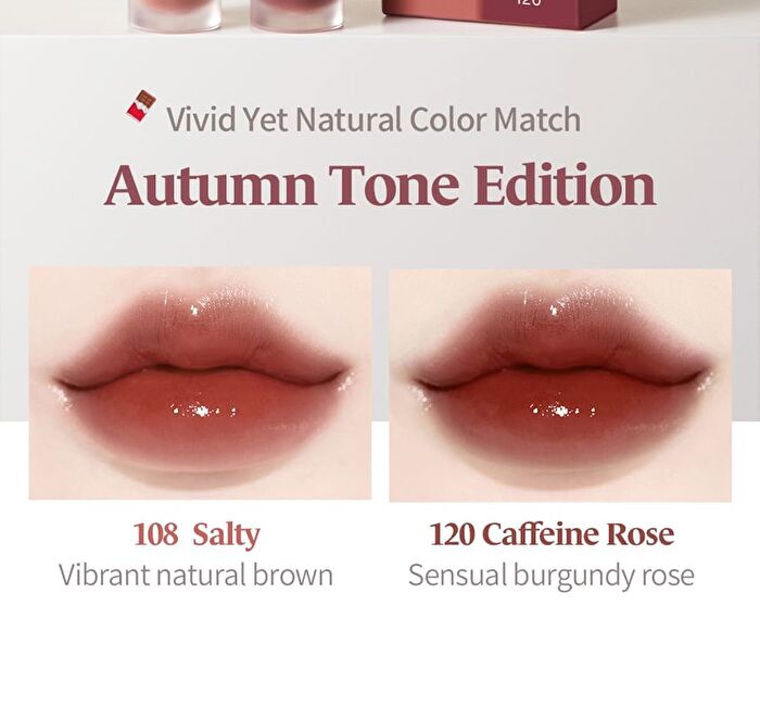 Fruity Glam Tint Mini Duo Special Set - 6 Types - Winter Tone Edition