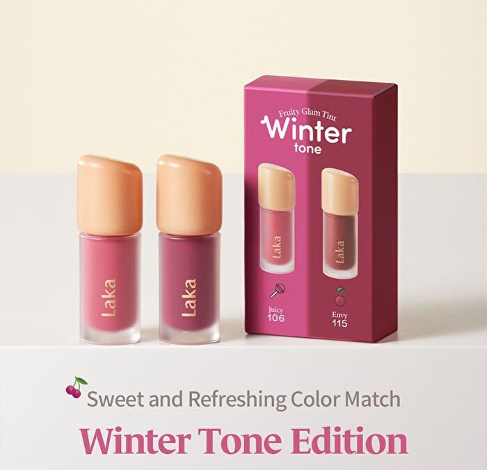 Fruity Glam Tint Mini Duo Special Set - 6 Types - Autumn Tone Edition