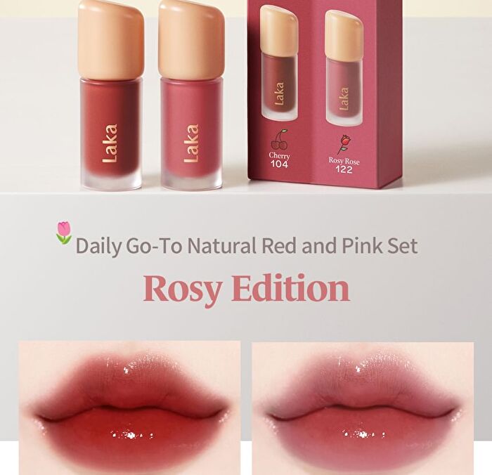 Fruity Glam Tint Mini Duo Special Set - 6 Types - Autumn Tone Edition