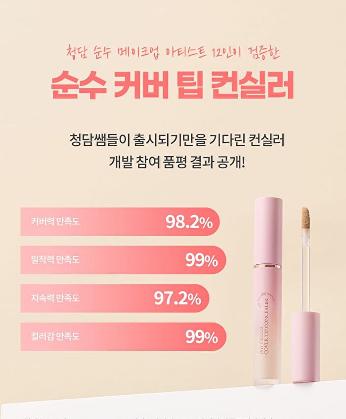 Day Dream Cover Tip Concealer - 3 Colors - #02 Warm