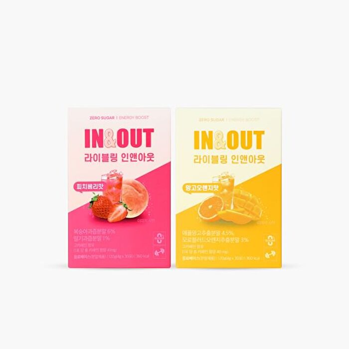 LIVELING In & Out - 2 Types - Peach Berry