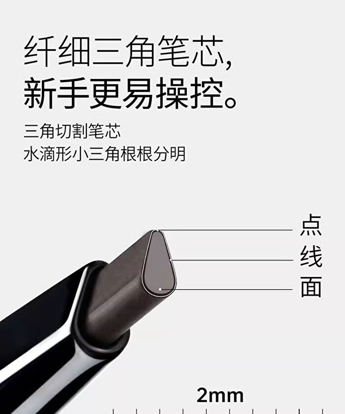 Immediately Depicted Eyebrow Pencil - 4 Colors - 04# Linen Gray - 70mg