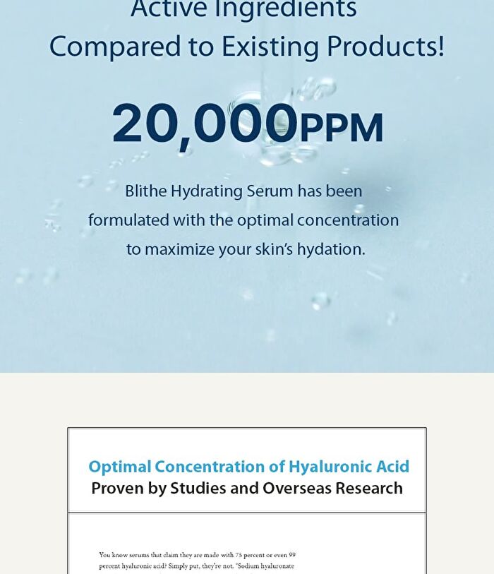 Blithe Targeted Hydrating Serum Hyaluronic Acid 2.0 - 50ml