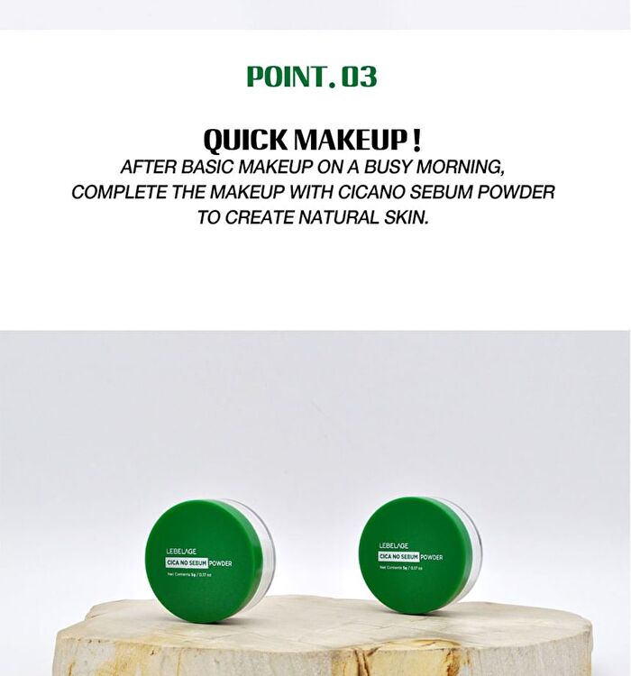 Cica No Sebum Powder - 5g