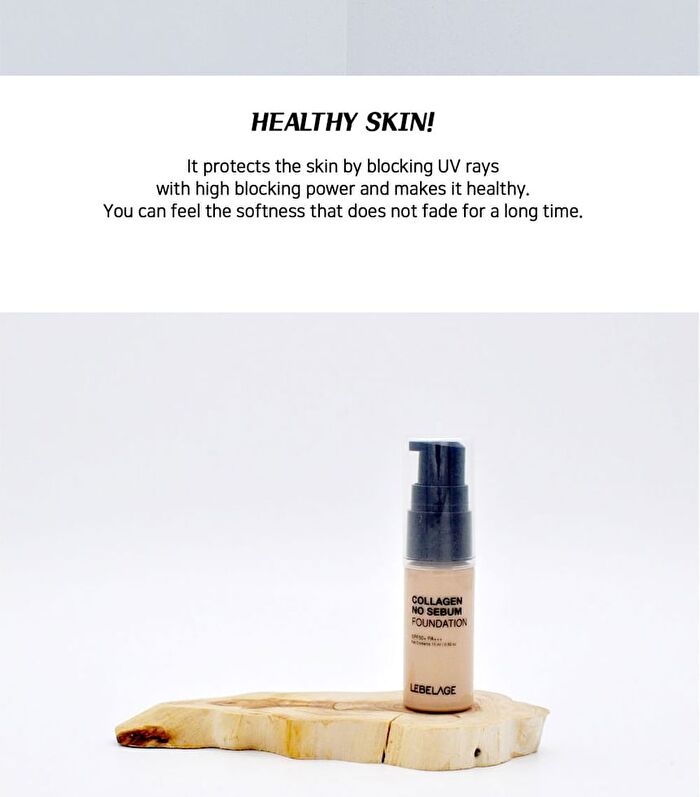 Collagen No Sebum Foundation Mini - 3 Colors - #23 Sand Beige