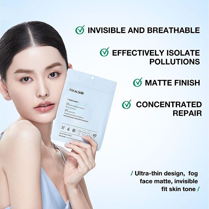 Focalskin Acne Pimple Patch Day Night - #Day 30pcs + Night 30pcs