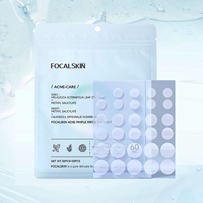 Focalskin Acne Pimple Patch Day Night - #Day 30pcs + Night 30pcs