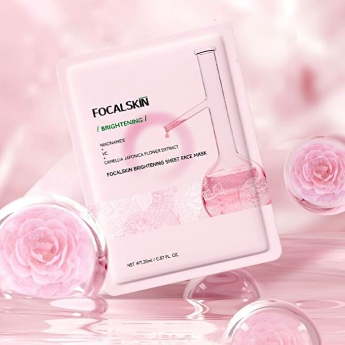 Focalskin Brightening Sheet Face Mask - #Face Mask - 1pcs 25ml