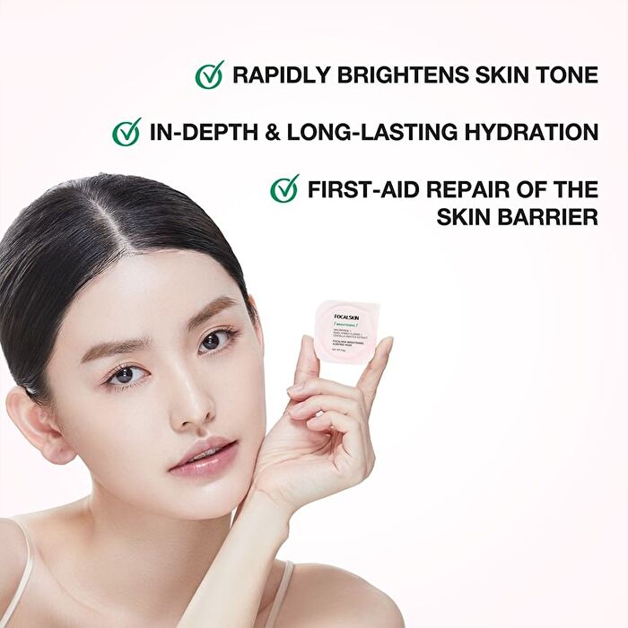 Focalskin Brightening Sleeping Mask - #Sleeping Mask - 1pcs 4.5g