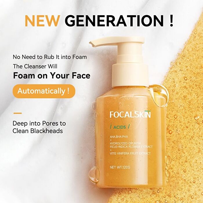Focalskin Blackhead Remover Cleanser - #Bubble Cleanser - 120g