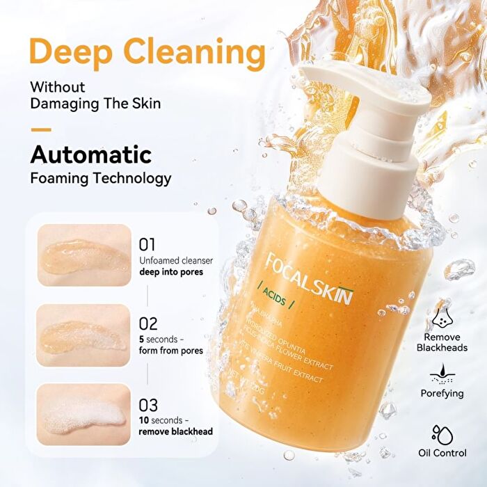 Focalskin Blackhead Remover Cleanser - #Bubble Cleanser - 120g