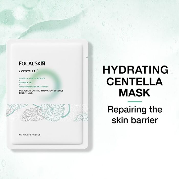 Focalskin Hydrating Centella Mask - #Hydration Mask - 1pcs25ml
