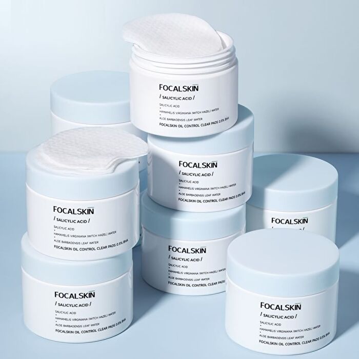 Focalskin Oil Control Clear Pads - #Clear Pads - 60 pads