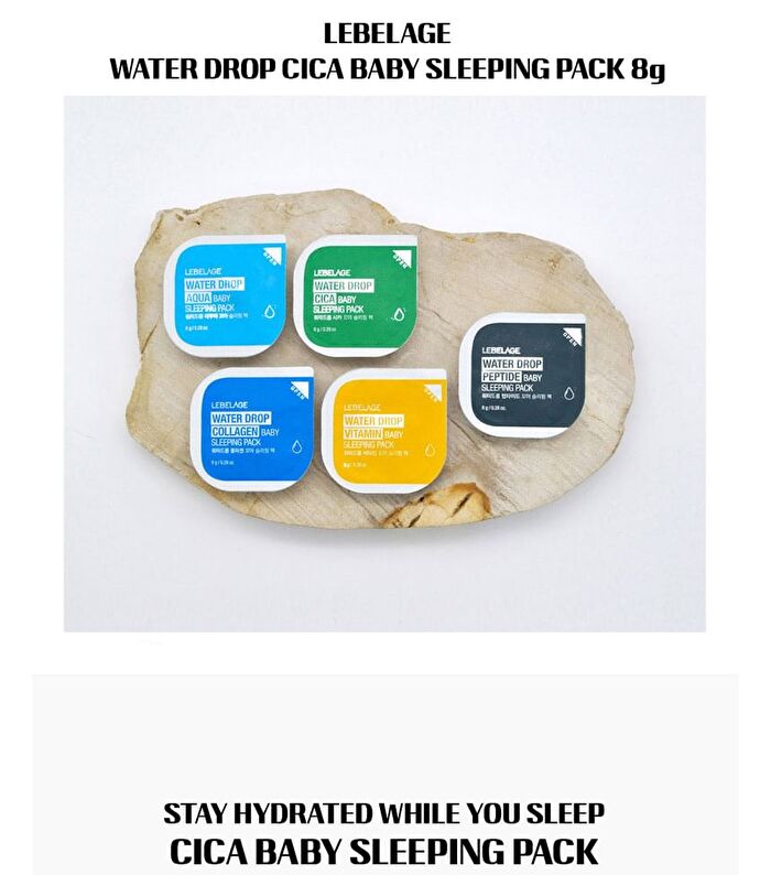 Water Drop  Baby Sleeping Pack - Cica