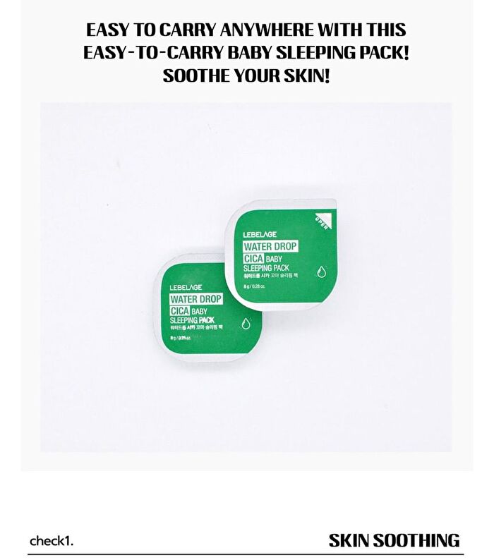 Water Drop  Baby Sleeping Pack - Cica