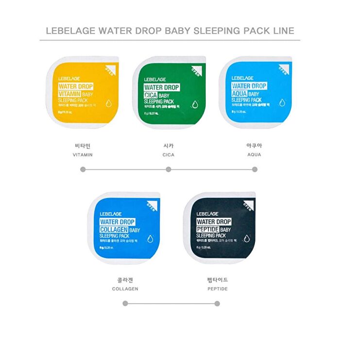 Water Drop  Baby Sleeping Pack - Cica