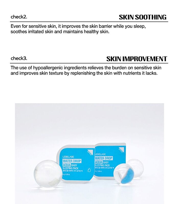 Water Drop  Baby Sleeping Pack - Aqua
