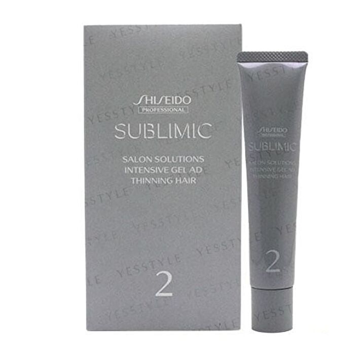 Professional Sublimic Salon Solutions Intensive Gel BL Thinning Hair - 40g x 6