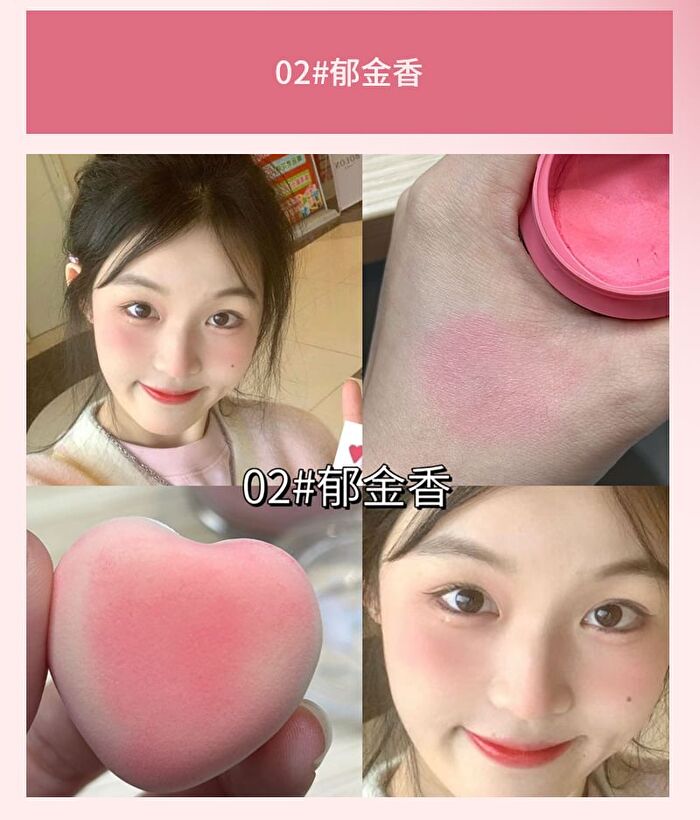 Butterfly Rhyme Air Powder Blusher Cream - (1-3) - #01 - 5g
