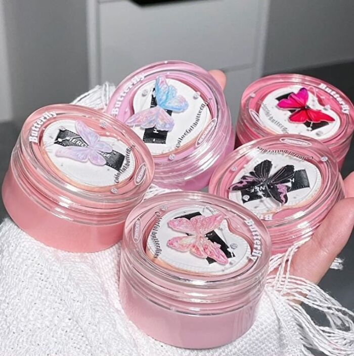 Butterfly Rhyme Air Powder Blusher Cream - (1-3) - #01 - 5g